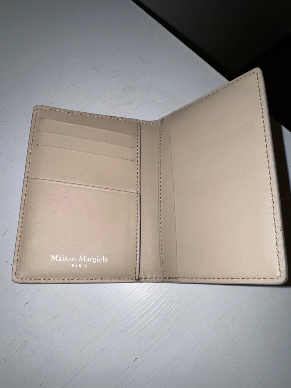 MAISON MARGIELA Beige Calfskin Wallet